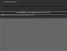 Tablet Screenshot of energyseo.com